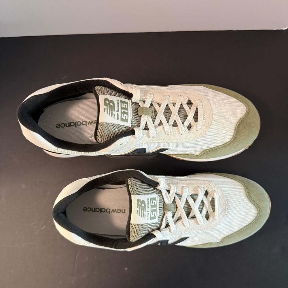New Balance 515 V3 Sneakers Off-White and Olive Green Size 13 - Picture 9 of 16